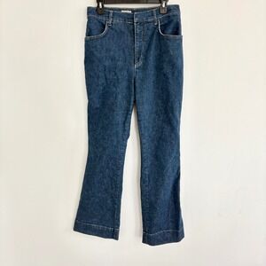 Pilcro Blue Flare & Wide Leg Jeans